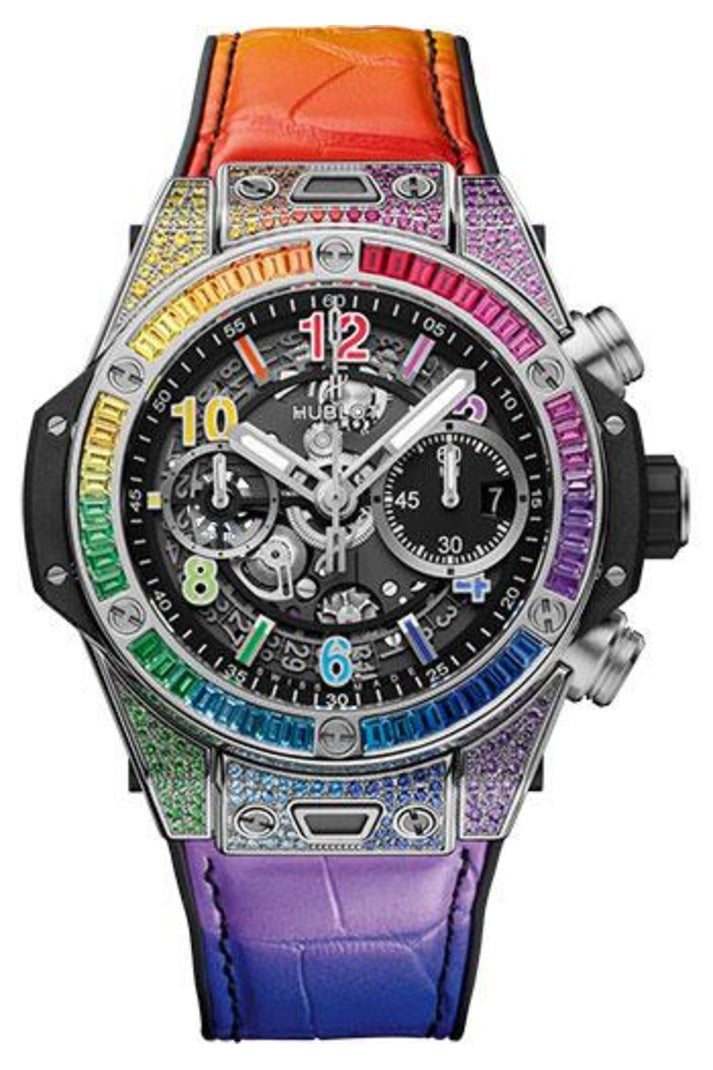 Hublot Big Bang UNICO Titanium Rainbow 42mm 441.NX.1117.LR.0999