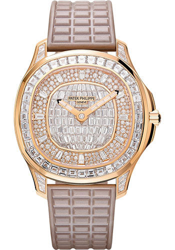 Pre-owned Patek Philippe Ladies Aquanaut Luce — 5062/450R-001