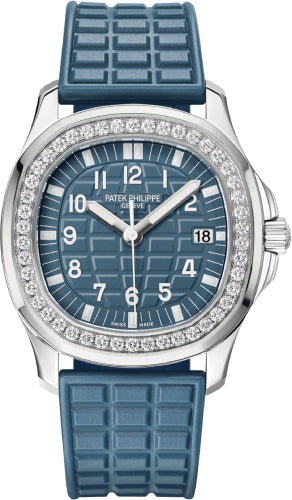 Pre-owned Patek Philippe Aquanaut Ladies Stainless — 5067A-025