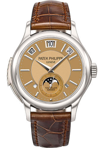 Pre-owned Patek Philippe Tourbillon Minute Repeater — 5207P-001