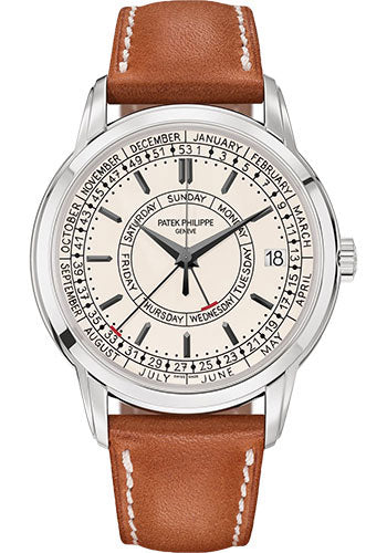Pre-owned Patek Philippe Complications Calatrava Weekly — 5212A-001