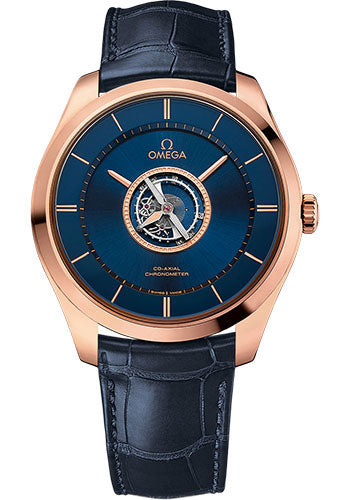 Omega De Ville Tourbillon Blue 528.53.44.21.03.001 watch