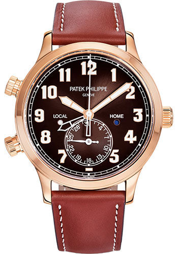 Pre-owned Patek Philippe Complications Calatrava Pilot — 5524R-001