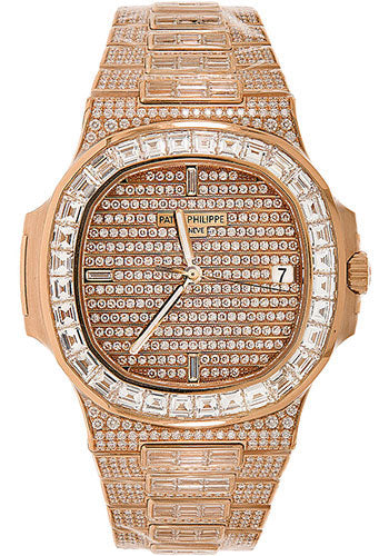 Pre-owned Patek Philippe Nautilus — 5719/10R-010