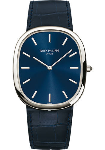 Pre-owned Patek Philippe Golden Ellipse — 5738P-001