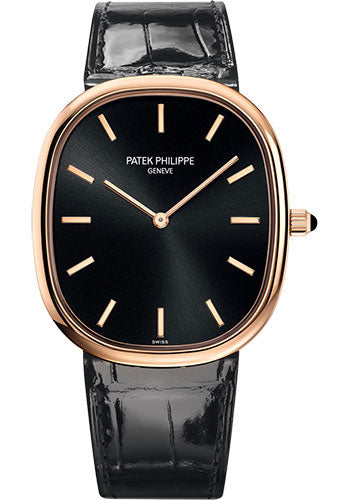 Pre-owned Patek Philippe Golden Ellipse — 5738R-001