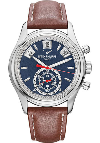 Pre-owned Patek Philippe Annual Calendar Chronograph — 5960/01G-001