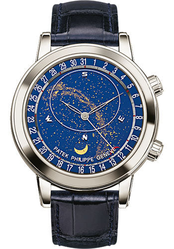Pre-owned Patek Philippe Grand Complication Celestial — 6102P-001