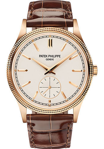 Pre-owned Patek Philippe Calatrava Manually Wound — 6119R-001