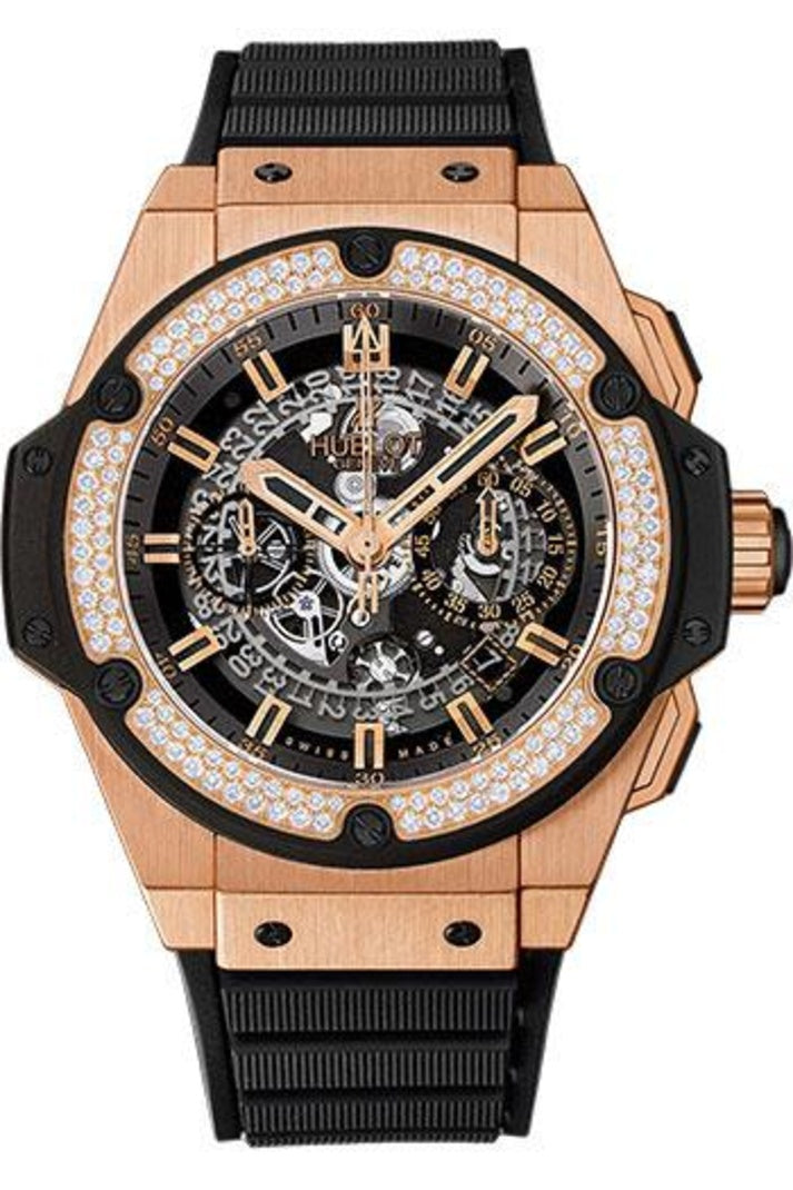 Hublot Big Bang King Power UNICO King Gold Diamond Bezel 48mm 701.OX.0180.RX.1104
