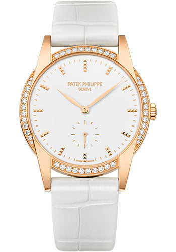Pre-owned Patek Philippe Ladies Calatrava — 7122/200R-001