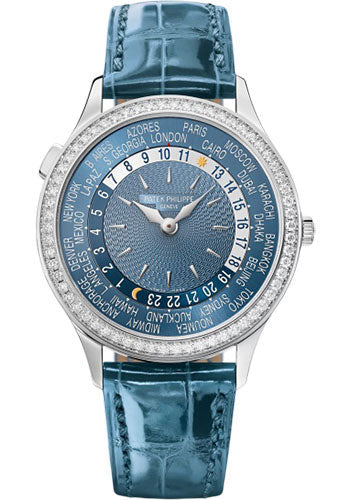Pre-owned Patek Philippe World Time Complications — 7130G-016