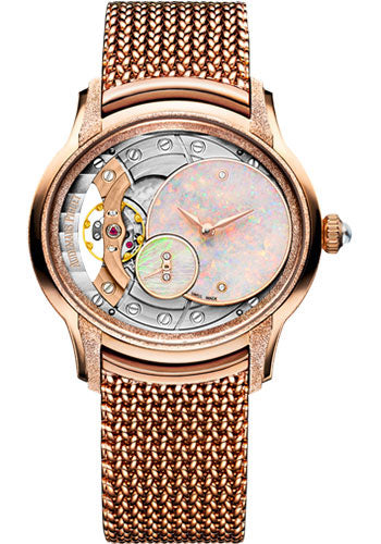 Pre-owned Audemars Piguet Millenary Frosted Gold — 77244OR.GG.1272OR.01