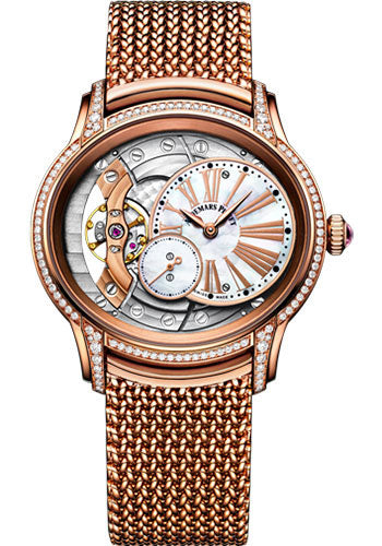 Pre-owned Audemars Piguet Millenary Hand-Wound — 77247OR.ZZ.1272OR.01