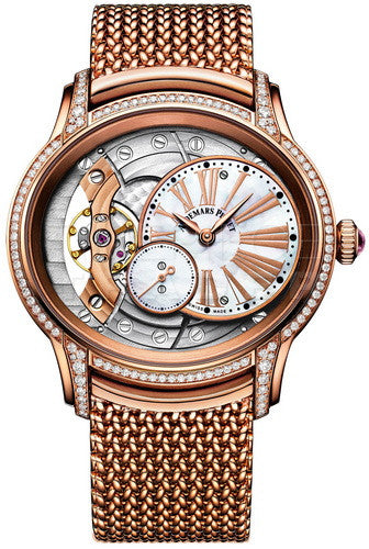 Pre-owned Audemars Piguet Millenary 39.5 mm — 77247OR.ZZ.1272OR.01