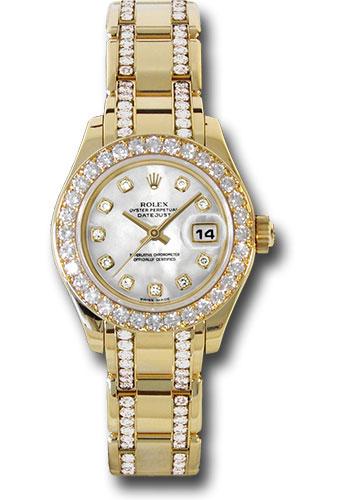 Pre-owned Rolex Yellow Gold Lady-Datejust — 80298.74948