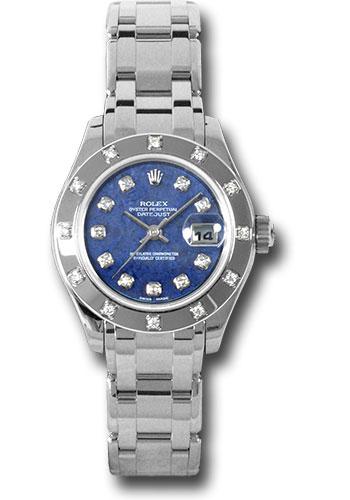 Pre-owned Rolex White Gold Lady-Datejust — 80319