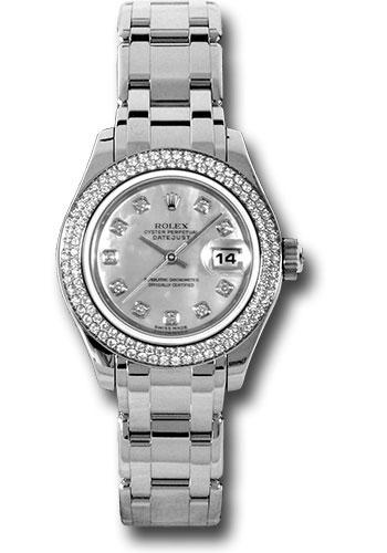 Pre-owned Rolex White Gold Lady-Datejust — 80339