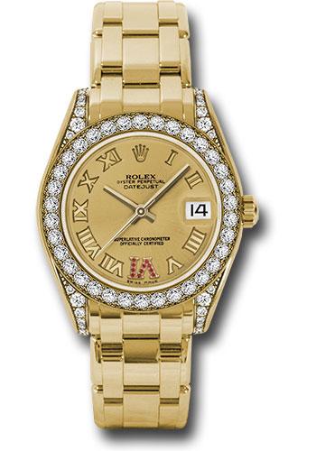 Pre-owned Rolex Yellow Gold Datejust — 81158