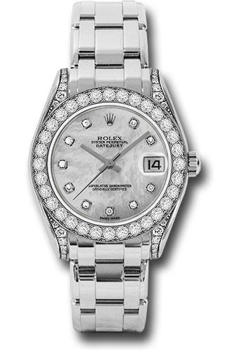 Pre-owned Rolex White Gold Datejust — 81159