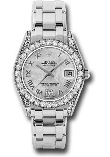 Pre-owned Rolex White Gold Datejust — 81159