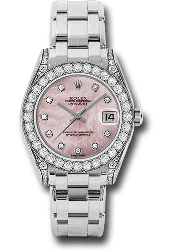 Pre-owned Rolex White Gold Datejust — 81159