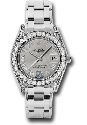 Pre-owned Rolex White Gold Datejust — 81159