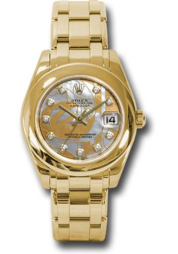Pre-owned Rolex Yellow Gold Datejust — 81208