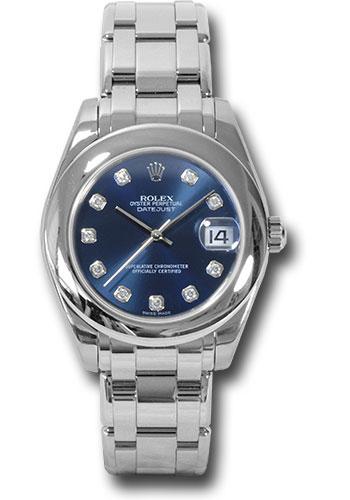 Pre-owned Rolex White Gold Datejust — 81209