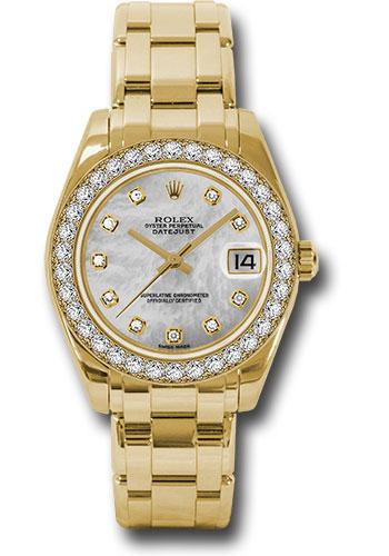 Pre-owned Rolex Yellow Gold Datejust — 81298