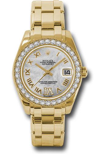 Pre-owned Rolex Yellow Gold Datejust — 81298