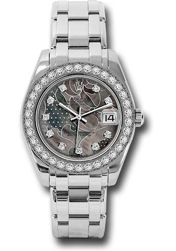 Pre-owned Rolex White Gold Datejust — 81299