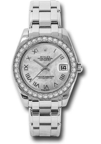 Pre-owned Rolex White Gold Datejust — 81299