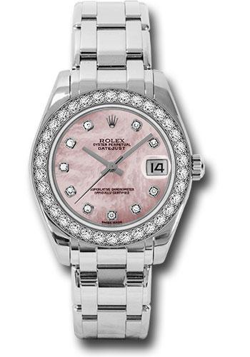 Pre-owned Rolex White Gold Datejust — 81299