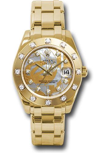 Pre-owned Rolex Yellow Gold Datejust — 81318