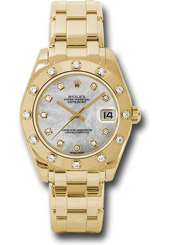 Pre-owned Rolex Yellow Gold Datejust — 81318