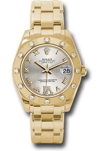 Pre-owned Rolex Yellow Gold Datejust — 81318