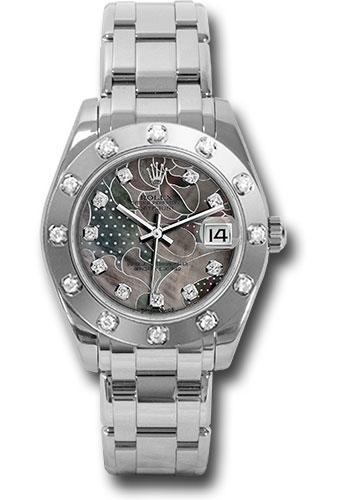 Pre-owned Rolex White Gold Datejust — 81319