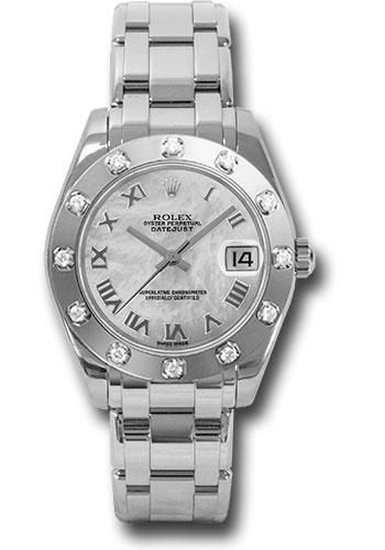 Pre-owned Rolex White Gold Datejust — 81319