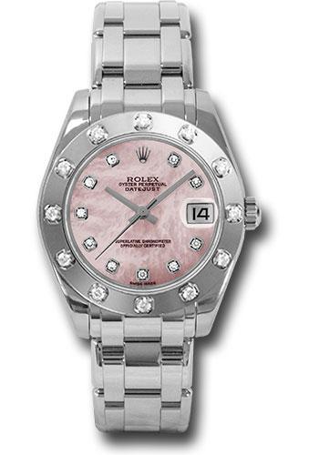 Pre-owned Rolex White Gold Datejust — 81319