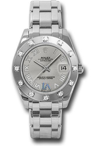 Pre-owned Rolex White Gold Datejust — 81319
