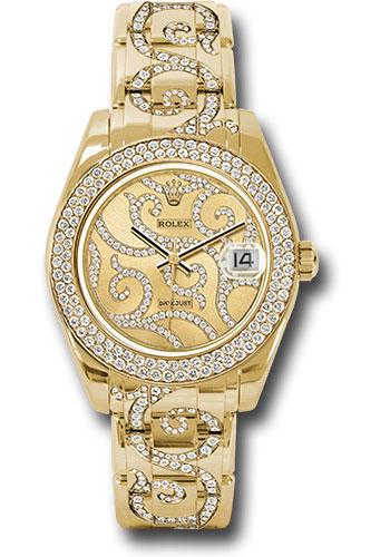 Pre-owned Rolex Yellow Gold Datejust — 81338