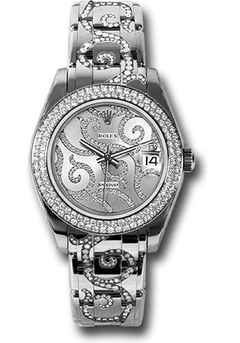 Pre-owned Rolex White Gold Datejust — 81339