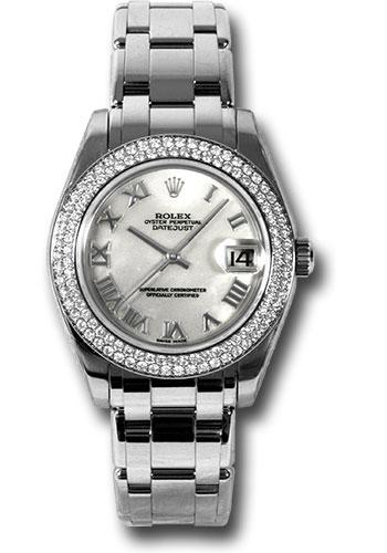 Pre-owned Rolex White Gold Datejust — 81339