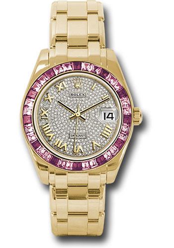 Pre-owned Rolex Yellow Gold Datejust — 81348SARO