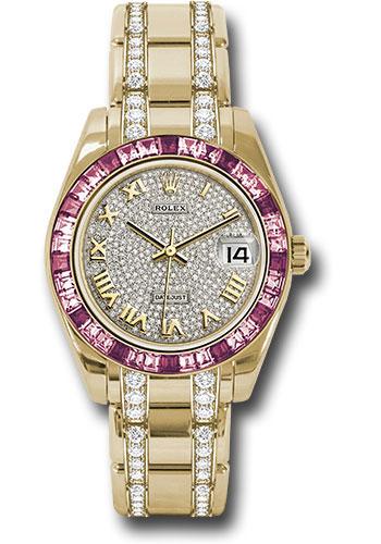 Pre-owned Rolex Yellow Gold Datejust — 81348SARO