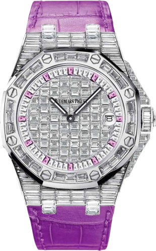 Pre-owned Audemars Piguet Royal Oak Offshore 37 mm — 67543BC.ZZ.DXXXCR.01