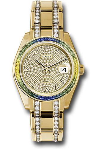 Pre-owned Rolex Yellow Gold Datejust — 86348SABLV