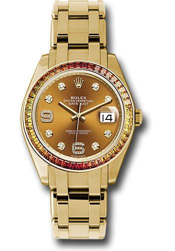 Pre-owned Rolex Yellow Gold Datejust — 86348SAJOR