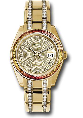 Pre-owned Rolex Yellow Gold Datejust — 86348SAJOR